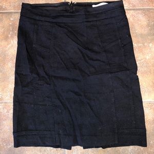 Long fitted skirt